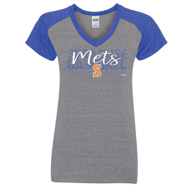 BR Royal/Grey Ladies T-shirt