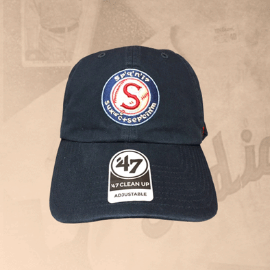 Spokane Indians Salish Logo Navy Adjustable Cap