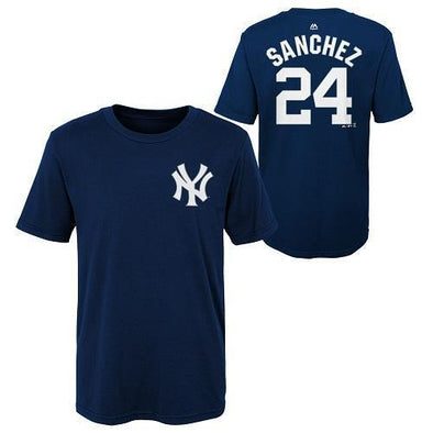 Scranton/Wilkes-Barre RailRiders Youth Gary Sanchez Name/Number Tee