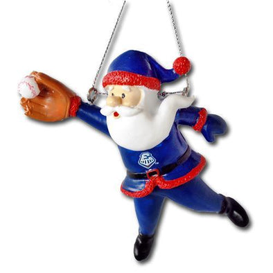 Round Rock Express Diving Santa Ornament