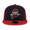 Portland Sea Dogs Official On-Field Saturday Players Hat State of Maine Design