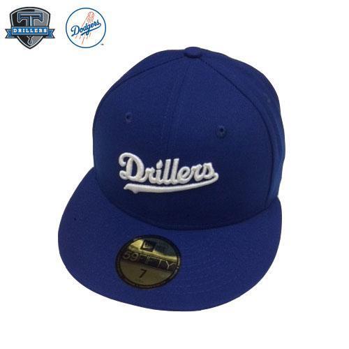 Tulsa Drillers Script 59Fifty Royal