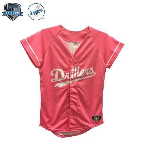 Tulsa Drillers Alternate Replica Jersey Pink