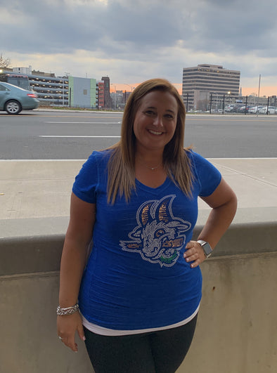 Hartford Yard Goats Womens Sequin Tee