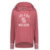 Serenity Dusty Rose Ladies Hooded T
