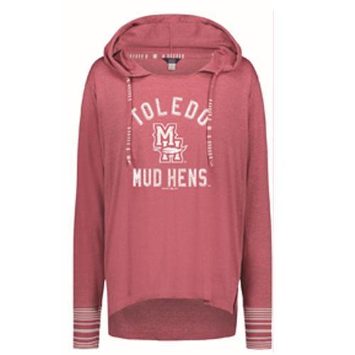 Serenity Dusty Rose Ladies Hooded T