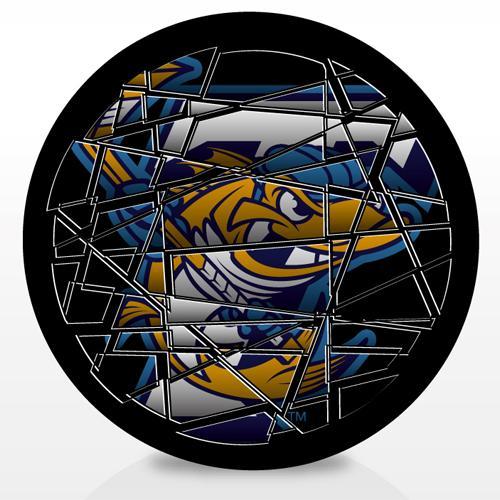 Shattered Glass Puck