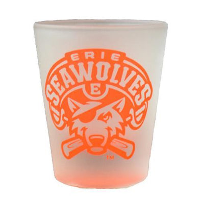 Erie SeaWolves Frosted Shot Glass