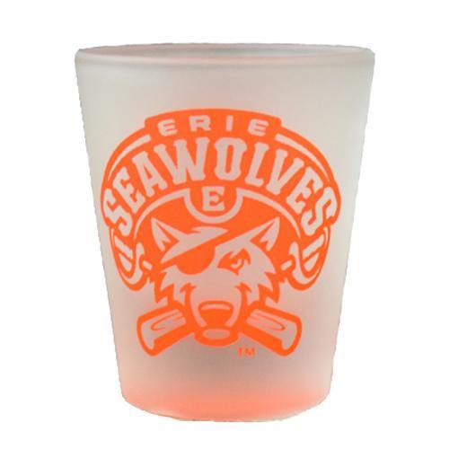 Erie SeaWolves Frosted Shot Glass