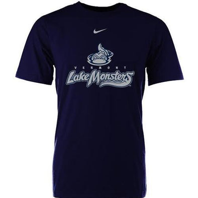 Vermont Lake Monsters Nike Metallic Silver T-Shirt