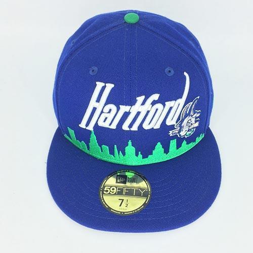 Hartford Yard Goats Skyline Fitted Cap