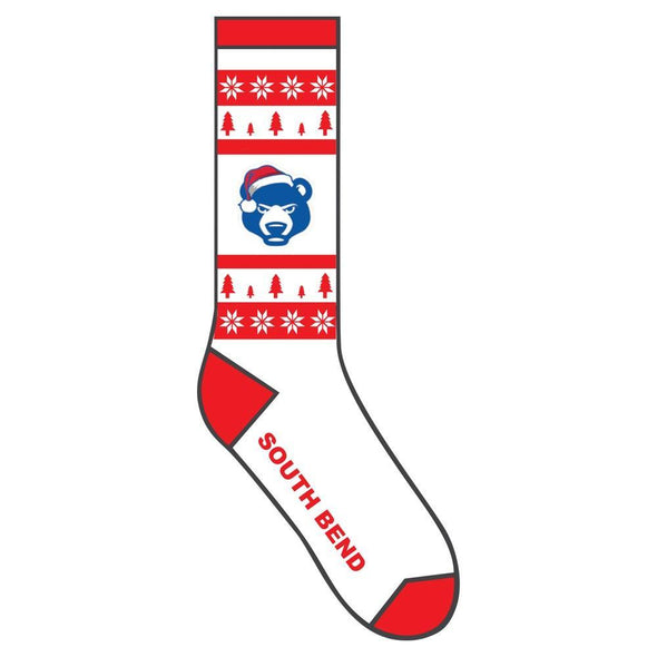 South Bend Cubs Socks Christmas