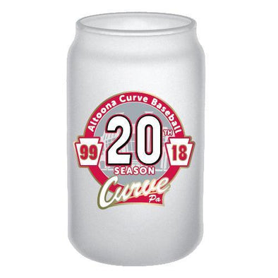 Altoona Curve 20th Season Soda Glass - 4 pack