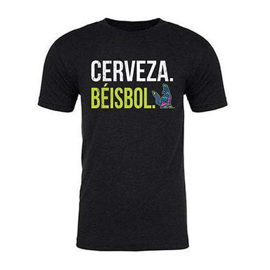 108 Stitches Cerveza Beisbol Tee - Soñadores, Hillsboro Hops