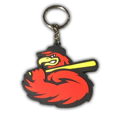 Rochester Red Wings Spikes Keychain