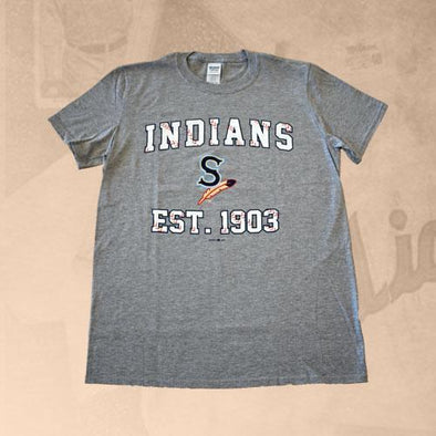 Spokane Indians Sport Gray Indians Tee