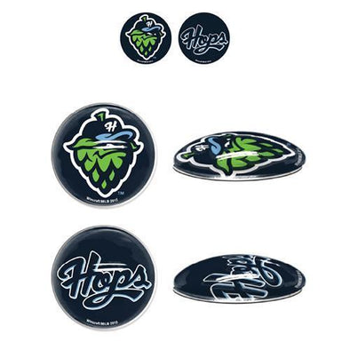 Sport Dot Magnets - 2 pack, Hillsboro Hops