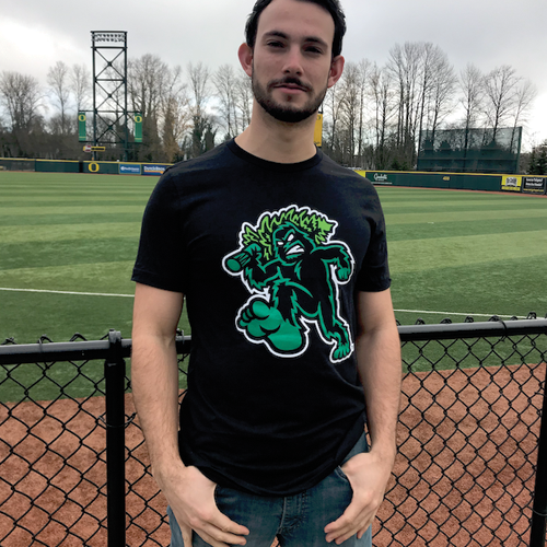 Eugene Emeralds Black Squatch Tee