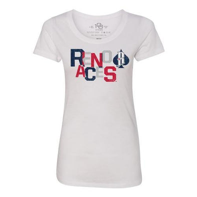 Reno Aces Women's Stacked Tee