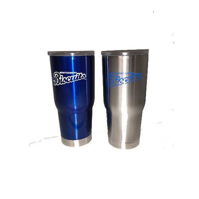 Montgomery Biscuits Stainless Steel Travel Tumbler with Lid