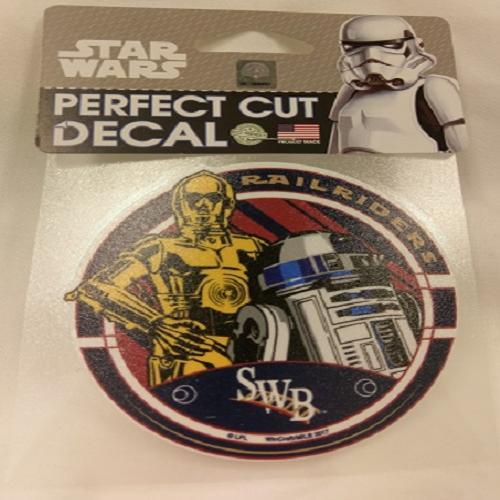Scranton/Wilkes-Barre RailRiders Star Wars 4" x 4" Perfect Cut Decal