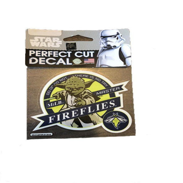 Columbia Fireflies Star Wars Yoda Decal