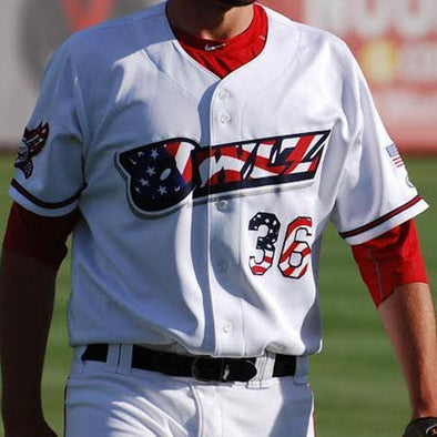 Orem Owlz Stars and Stripes Authentic Jersey