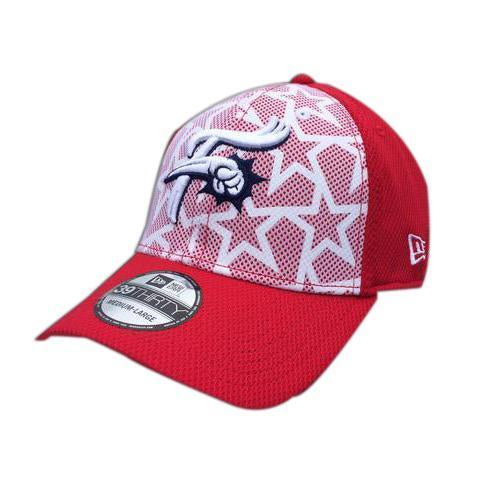 Reading Fightin Phils New Era Reading Fightins Stars and Stripes  3930 Flex Fit