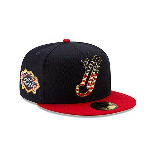 Hartford Yard Goats New Era 2019 Stars and Stripes On-Field Cap