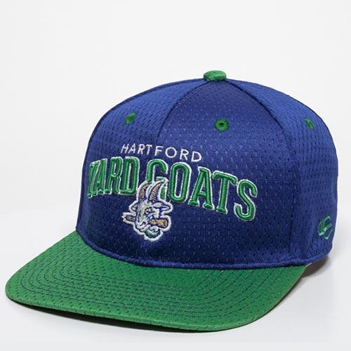 Hartford Yard Goats OC Sports Starter Snap Back in Blue / Green