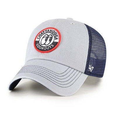 Chattanooga Lookouts Storm Porter Clean Up Mesh Grey