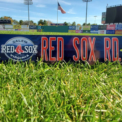 Salem Red Sox Street Sign