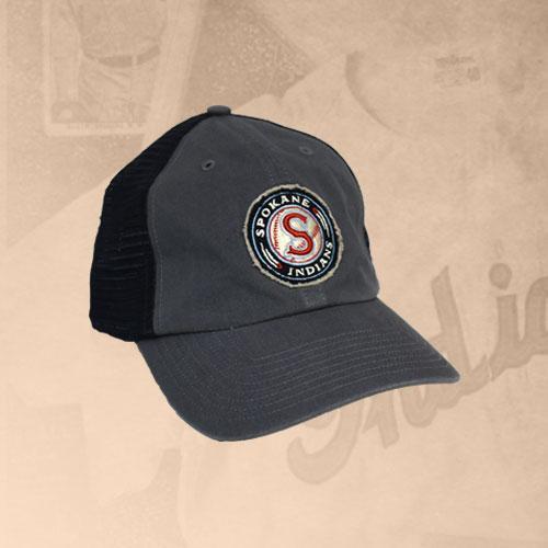 Spokane Indians Stretch Oracle Navy Cap