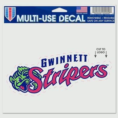 GWINNETT STRIPERS MULTI-USE DECAL