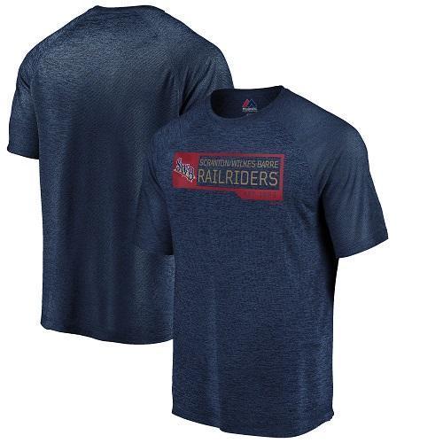 Scranton/Wilkes-Barre RailRiders Majestic Men's Strong Finish T-Shirt