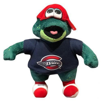 Greenville Drive Mascot Factory Plush Reedy in Navy Tee