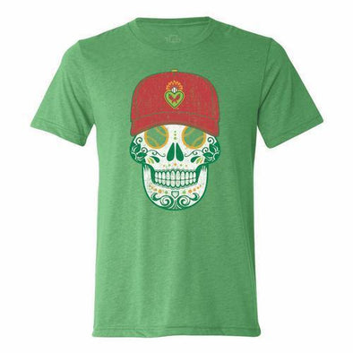 Reno Aces Corazones de Reno Sugar Skull T-Shirt