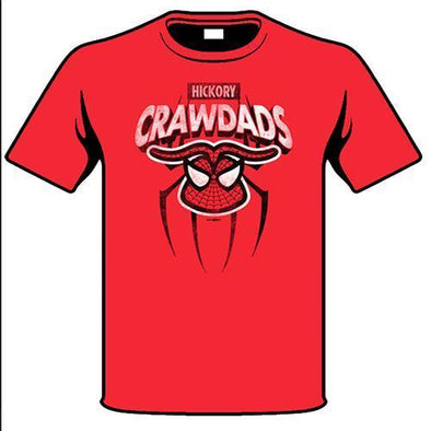 Hickory Crawdads Youth Spiderdad Shirt