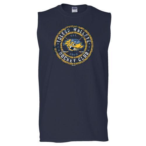 Walleye Bullseye Sleeveless T-shirt