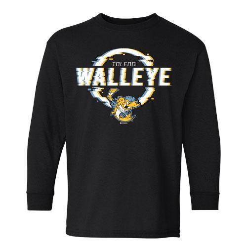 Glitch Walleye Youth Long Sleeve T