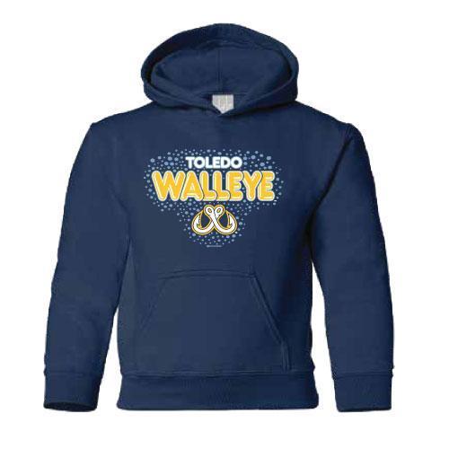 Marcia Youth Girls Walleye Hooded Sweatshirt