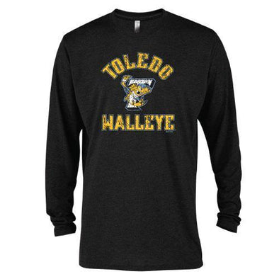 Soup Walleye Tri-Blend Long Sleeve T