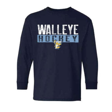 Steve Walleye Youth Long Sleeve T-shirt