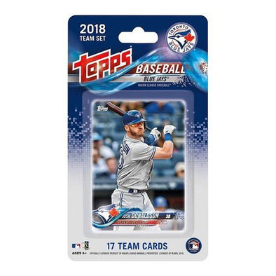 Toronto Blue Jays TBJ 2018 Topps Set