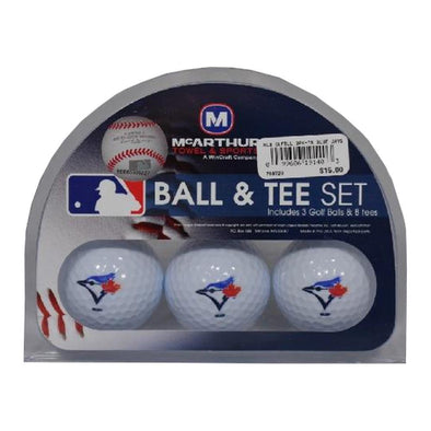 Toronto Blue Jays Golf Ball Tee Set