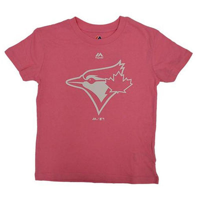 Toronto Blue Jays TBJ Primary Pink OToddler Tee