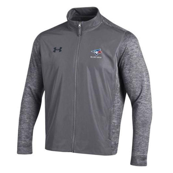 Toronto Blue Jays TBJ UA GrayTech Terry Full Zip Jacket