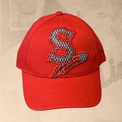 Spokane Indians Kids Jr Logo Dazzle Red Adj Cap