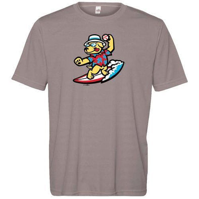 Clearwater Threshers CLEARWATER BEACH DOGS TEE MOISTURE DOG LOGO