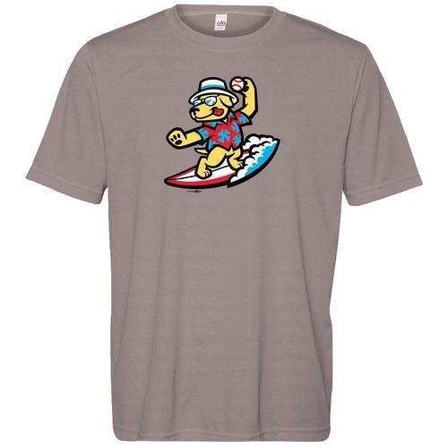 Clearwater Threshers CLEARWATER BEACH DOGS TEE MOISTURE DOG LOGO